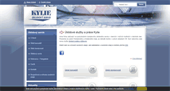 Desktop Screenshot of kylie-pardubice.cz